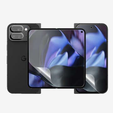 o-one 【大螢膜PRO三代】Google Pixel 9 Pro Fold 摺疊機螢幕保護貼(主次螢幕+鏡頭貼) 全新升級 划痕自動修復