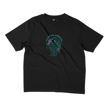 草莓奶昔  - 寬版落肩 - 2色