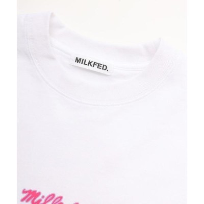 tシャツ Tシャツ ティシャツ ミルクフェド MILKFED WIDE S/S TEE