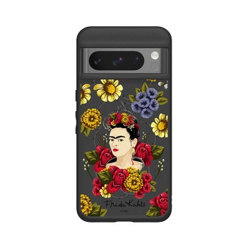 Pixel 8 Pro SolidSuit 黑 - Frida Kahlo - 卡蘿與花