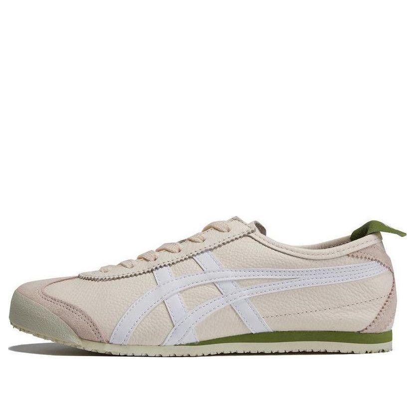 Onitsuka Tiger MEXICO 66 Deluxe Shoes 'White Peach Cream Green