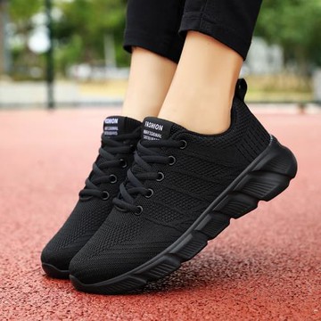 貝艾夢女鞋運動鞋2025年春季透氣網面鞋百搭輕便軟底跑步鞋子百搭