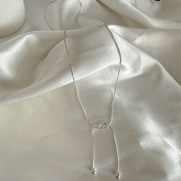 【HARPER】正韓!扭結垂墜蛇骨項鍊 | 現貨 飾品 項鍊 配件 正韓【ASF82139J】