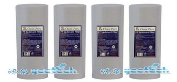 台製10英吋大胖水塔淨水器5微米PP纖維濾心●一次購4支,優惠價:1000元●