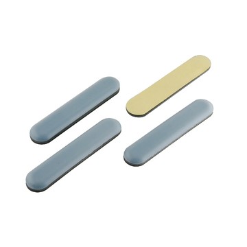 AXIS 鐵弗龍防刮腳墊75x15mm(4入/卡)適用木質地板