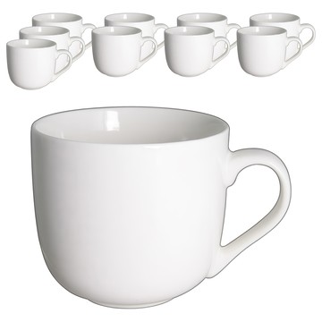 TATUNG 大同磁器 馬克杯 P8090C  白色  1組