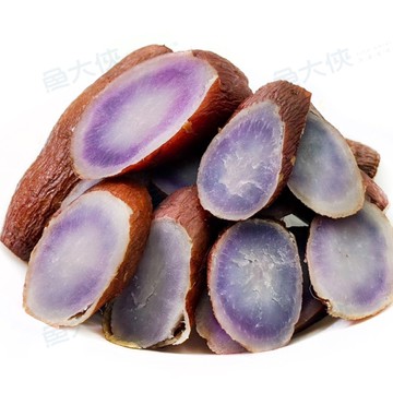 台灣小農-奶香菱角地瓜(1kg/包)#解凍即食-2J3B【魚大俠】AR327