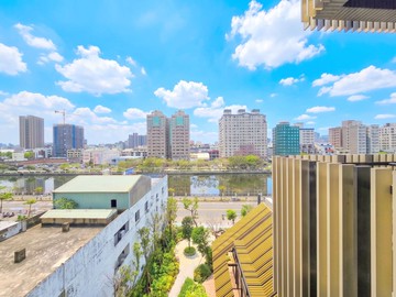 ♠︎辰宇推薦♠︎誠美拾光面運河全新未住三房平面車位｜台南市安平區民權路四段