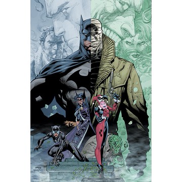 DC 蝙蝠俠：緘默 (Batman: Hush) 英國進口海報