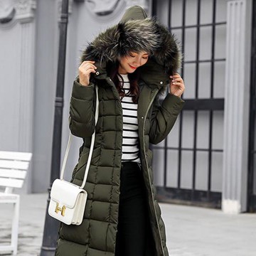 任-【10衣綾】韓款修身長版羽絨棉外套(百搭/透氣/舒適/5色可選/M-3XL/KDCQ-928)