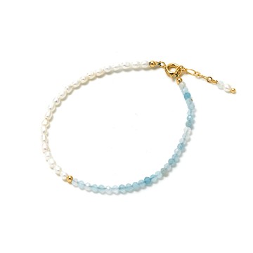 [海藍寶] 溫柔的晚風手鍊 / Gentle Breeze Bracelet