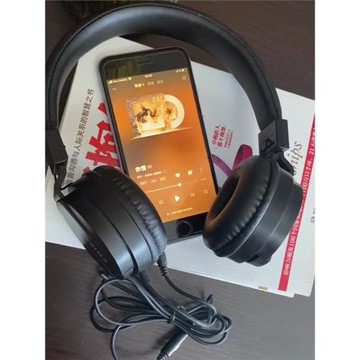 耳機頭戴式有線臺式電腦手機游戲耳麥小巧輕便女生學生可愛type-c