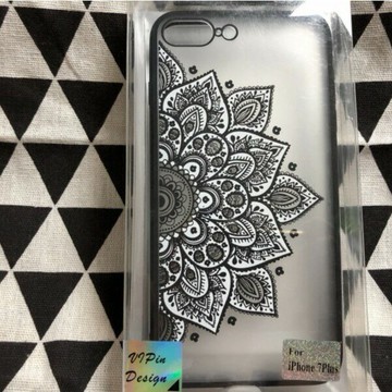 現貨出清  獨家iPhone 7+ 8+ 透明磨砂 手機殼  防摔手機殼 創意時尚 夜光 獨一無二