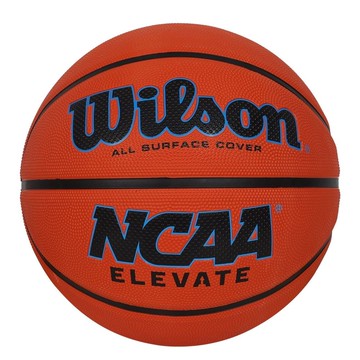 WILSON NCAA ELEVATE橡膠籃球 #7(戶外 室外 室內 7號球「WZ3007001XB7」≡排汗專家≡