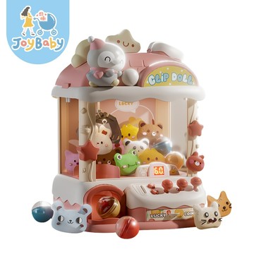 JOYBABY 夾娃娃機 聲光音效企鵝夾娃娃機 贈10娃娃+10扭蛋