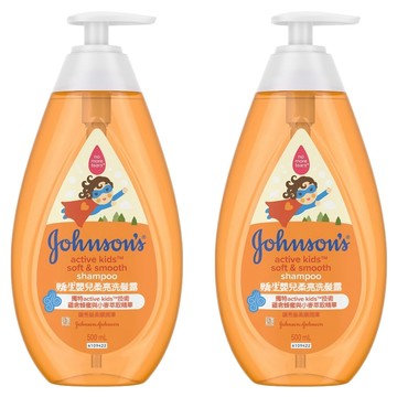 Johnson's 嬌生 嬰兒 柔亮洗髮露 0歲以上  500ml  2瓶