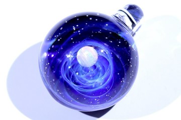 特價23mm白澳寶基本色螺旋玻璃頸鏈