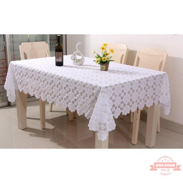 法式桌布白色蕾絲布藝臺布茶幾布長方形正方形批發跨境廠家批發