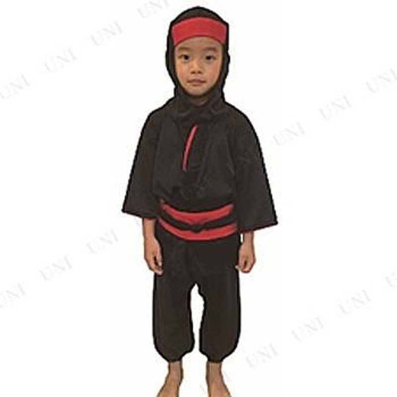 コスプレ 仮装 ハロウィン 子供 衣装 コスチューム 子ども用 こども 時代劇 キッズ忍者 | LINEブランドカタログ