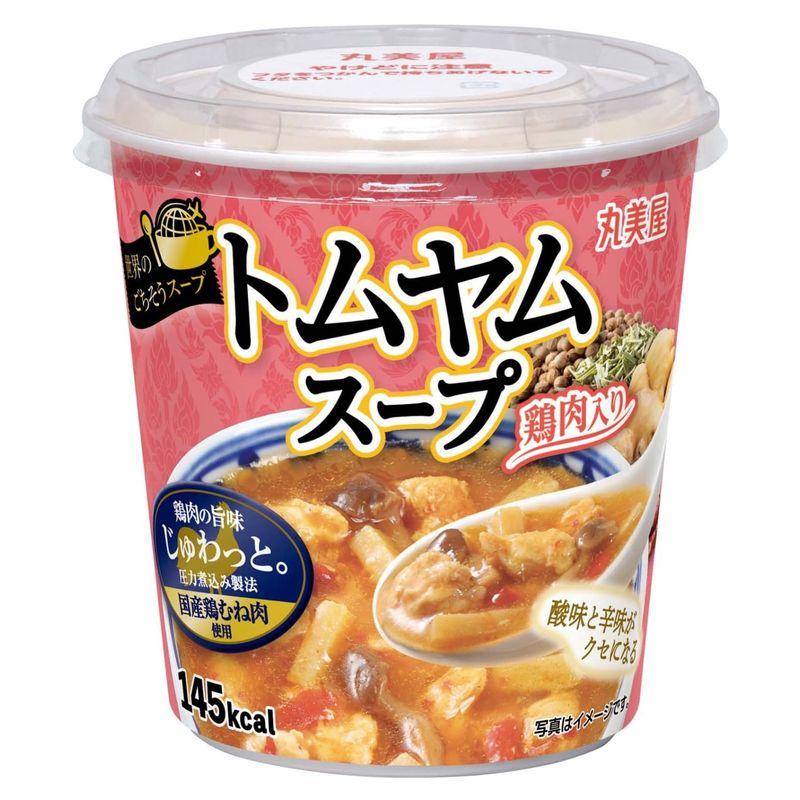 丸美屋 世界のごちそうスープ トムヤムスープ 80g×6個