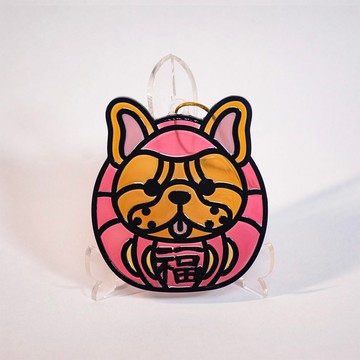 動物達摩(法鬥) 招財掛飾 多色開運 手工彩繪 開運匙扣