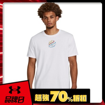 【UNDER ARMOUR】男 Curry ICDAT HW 短袖T-Shirt_1383867-100