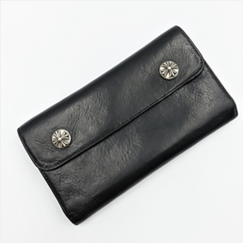 CHROME HEARTS 初期 WAVE CROSS BALL WALLET クロムハーツ ウェーブ