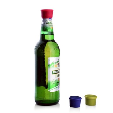 彩色硅膠瓶蓋密封防塵紅酒塞飲料啤酒瓶塞廚房油瓶調味瓶塞保鮮蓋