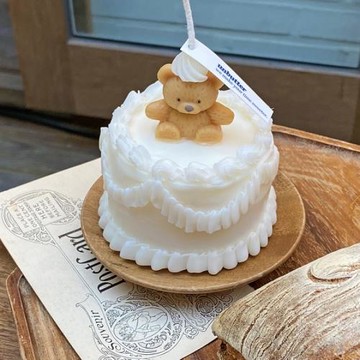 立體仿真奶油蛋糕法式西點甜點慕斯香薰蠟燭石膏diy材料硅膠模具