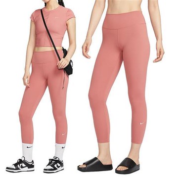 Nike NK DF One HR 78 Tight 女款 粉色 運動 瑜珈 束褲 長褲 緊身褲 FN3233-634