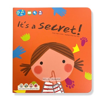 厚紙板書『送音視頻』閃亮英文 blink English 有聲書 生活自理 兒童繪本 翻翻書 洞洞書 互動幼兒繪本