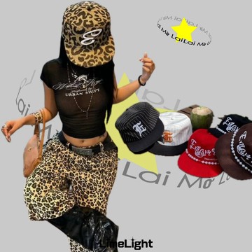 ☆LimeLight☆ Pillbox Cap 藥盒帽 豹紋 條紋 格紋 帽子 豹紋帽 格紋帽 CAP-014