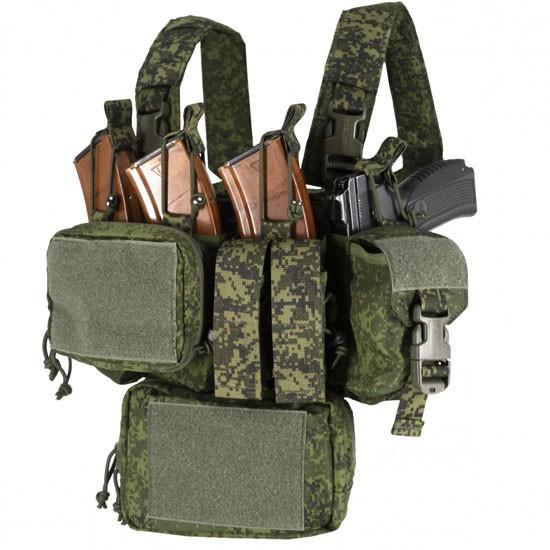 Wartech製デジタルフローラ迷彩チェストリグ Wartech チェストリグ TV-101 Kochevnik EMR デジタルフローラ