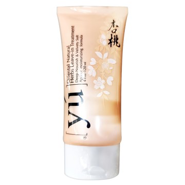 yu 東方森草 杏桃免沖水順髪乳 120ml 杏桃蜜與芙蓉精華滋潤修護毛髮 平時梳理防打結  1條