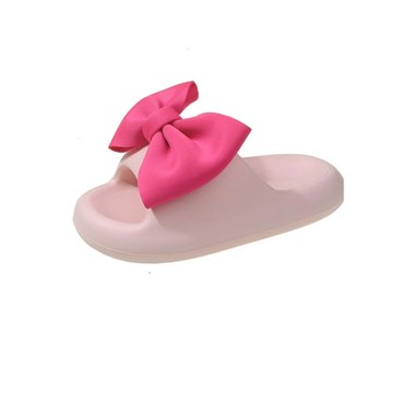 情侶拖鞋女夏季外穿網紅超火時尚可愛蝴蝶結一字拖海邊沙灘涼拖鞋