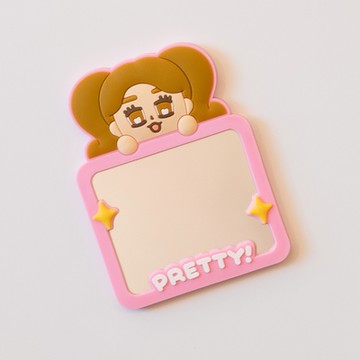 Plastic Thing食妹 磁石貼隨身鏡(女神)