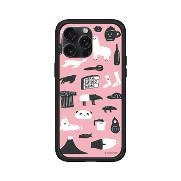 iPhone 15 Pro Max Mod NX 黑 - 馬來貘 Laimo - LAIMO無框架_粉