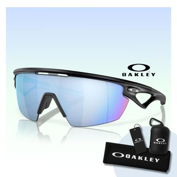【Oakley】Sphaera 運動偏光太陽眼鏡(OO9403-05 Prizm deep water 偏光鏡片)