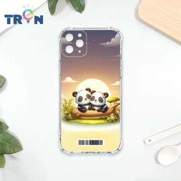 TRON IPhone 11 PRO MAX 可愛萌熊貓 四角防摔載具殼 軟殼 手機殼