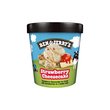 [家速配]BJ 草莓起士蛋糕冰淇淋 465ml