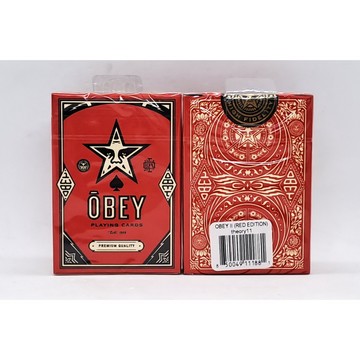 【USPCC撲克】Obey Red Edition 撲克  S103052580