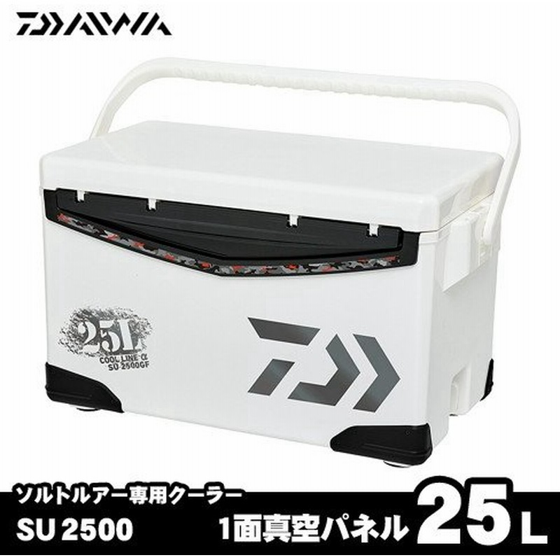 ダイワ クーラーボックス 25l クールラインa Su2500gf ブラック 1面真空パネル 通販 Lineポイント最大0 5 Get Lineショッピング