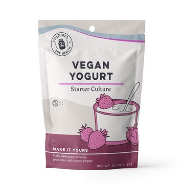 Cultures For Health Vegan Yogurt Starter Culture 4 Packets