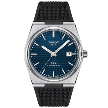 TISSOT 官方授權 PRX系列 簡約復古機械腕錶-藍 錶 手錶 送禮 / T1374071704100 / T137.407.17.041.00