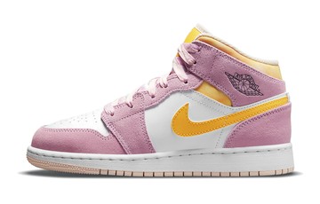 JORDAN 1 MID SE ARCTIC PINK GS