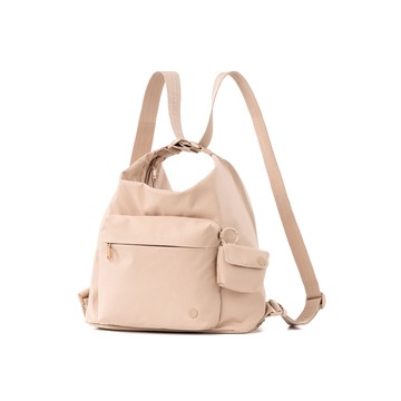 Light側後背兩用包(奶茶)(M)