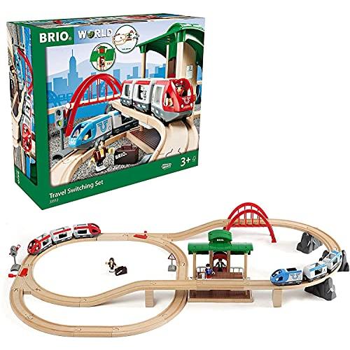 BRIO (ブリオ) WORLD トラベルレールセット 木製レール おもちゃ