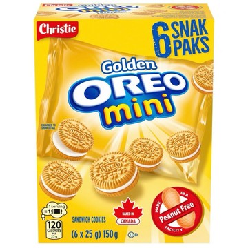 🇨🇦加拿大 Golden Oreo 黃金 奧利奧🍪 迷你 餅乾 獨立包裝‼️新口味‼️黑糖珍珠奶茶🧋