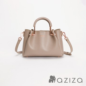 aziza NIRI手提斜背包 小 午茶駝
