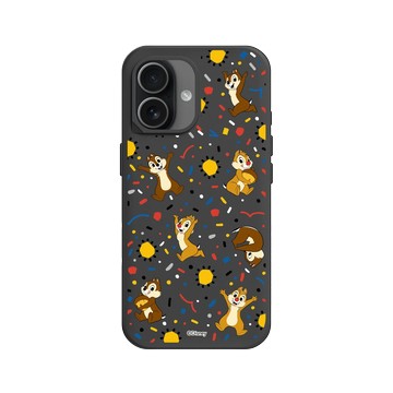 iPhone 17 SolidX 黑 - 迪士尼-米奇 Mickey - 奇奇蒂蒂 - 歡樂彩帶